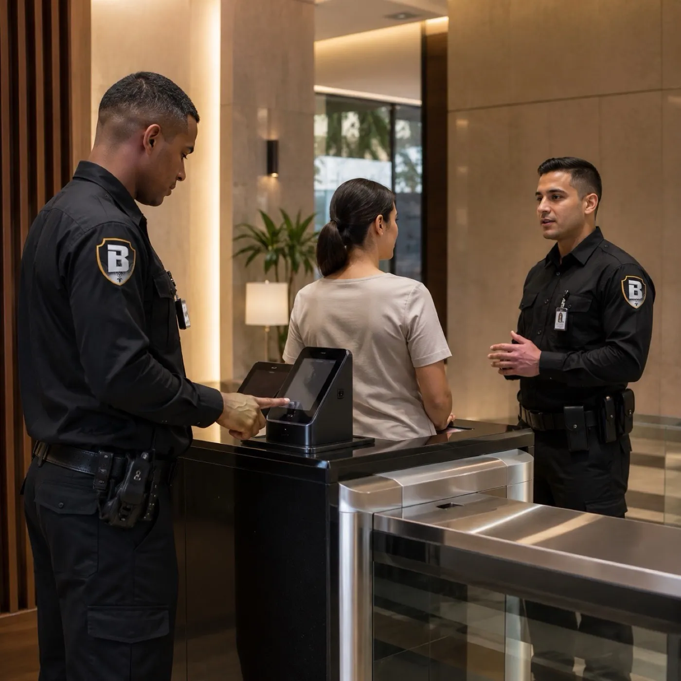 Equipe da Bravo Segurança em atendimento de sinistros